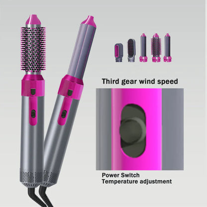 Hot Air Brush (5-in-1) | فرشاة تصفيف الشعر الساخنة 5 في 1