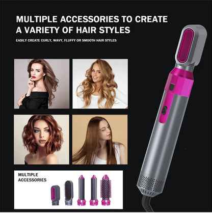 Hot Air Brush (5-in-1) | فرشاة تصفيف الشعر الساخنة 5 في 1