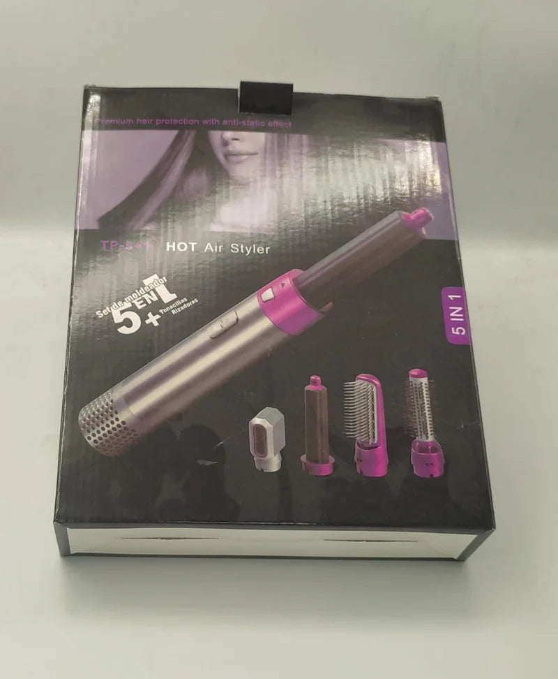 Hot Air Brush (5-in-1) | فرشاة تصفيف الشعر الساخنة 5 في 1