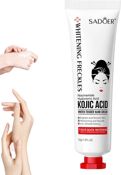 Sadoer - Kojic Acid Hand Cream | كريم اليدين Sadoer بحمض الكوجيك