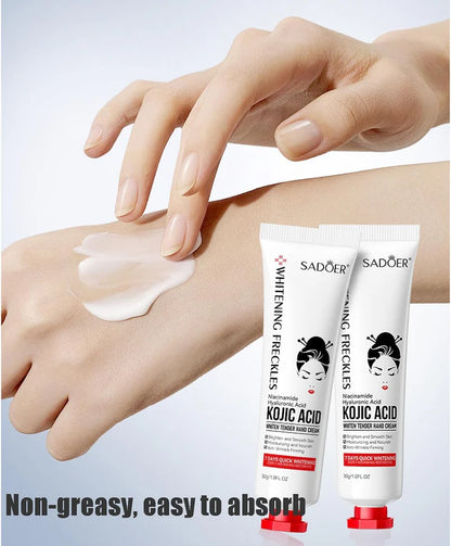 Sadoer - Kojic Acid Hand Cream | كريم اليدين Sadoer بحمض الكوجيك